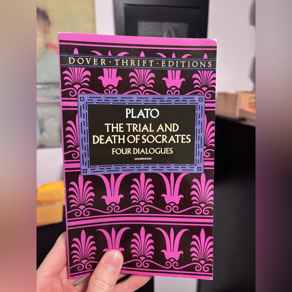 Plato's The Trial and Death of Socrates Book